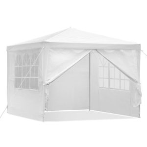 White 3x3 Event Marquee 4 Panels
