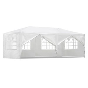 White 3x6 Event Marquee 6 Panels