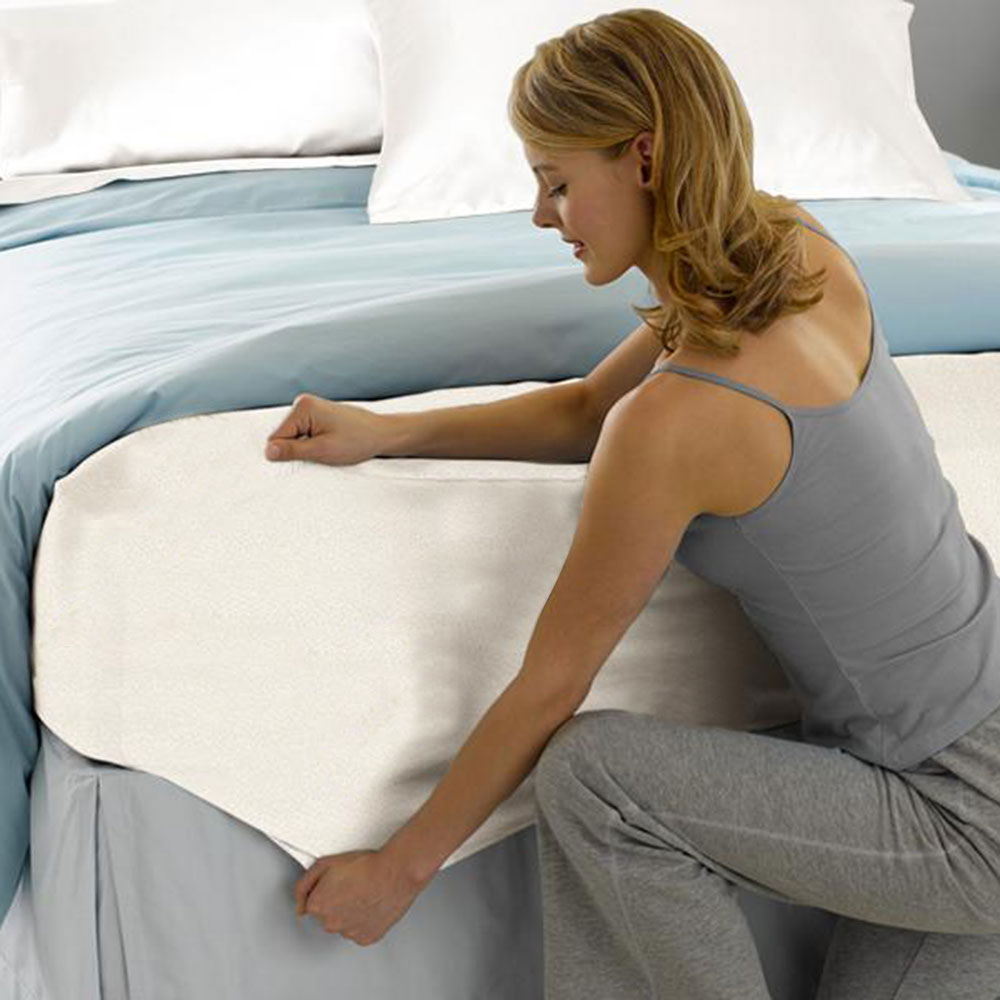 Bamboo Fabric Mattress Protector Queen - Image 5