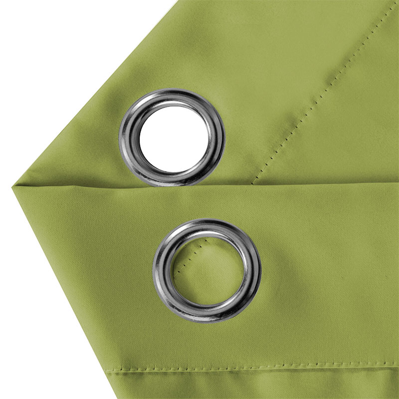 Blockout Curtains Eyelet Matte Avocado - Image 2