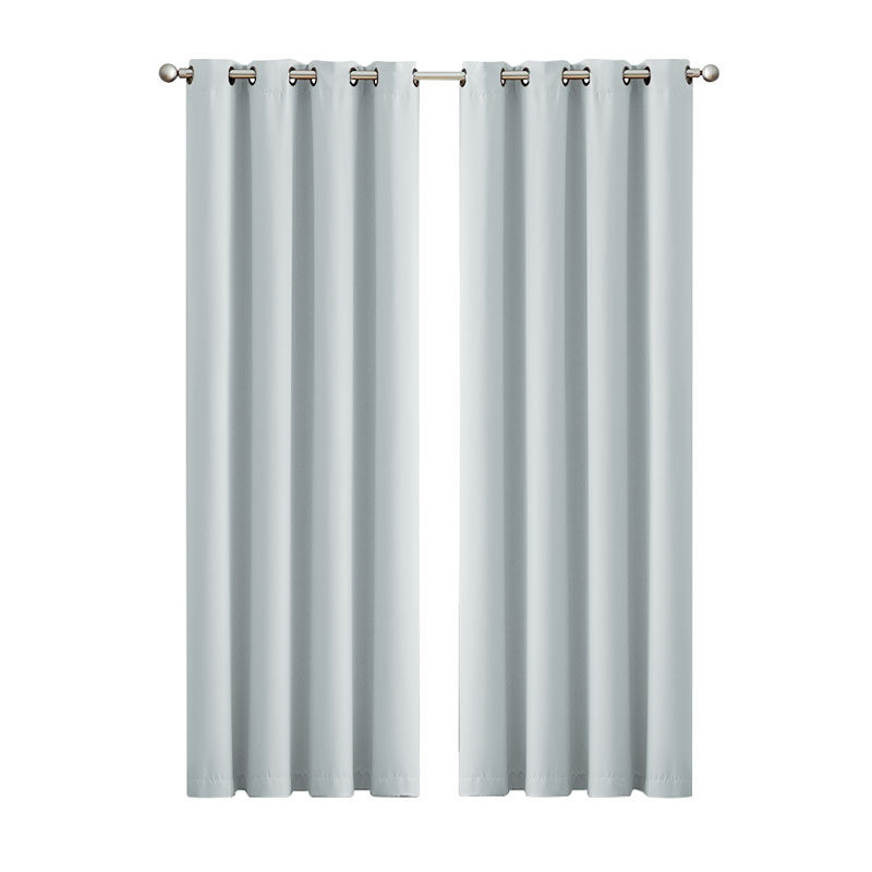 Blockout Curtains Eyelet Matte Mineral Green