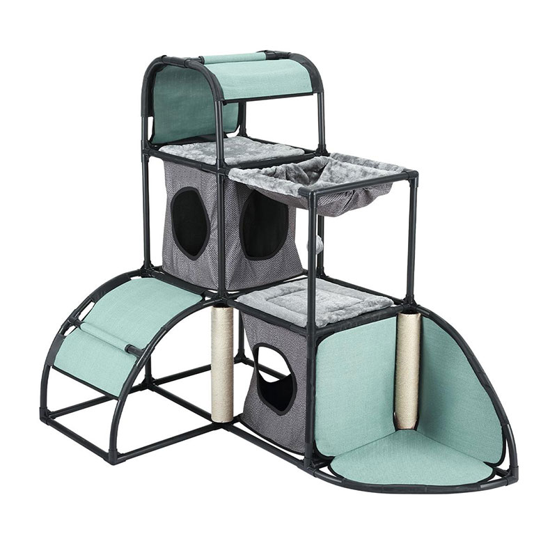 Cat Kitten Condo 120 x 110cm Scratching Post Tree