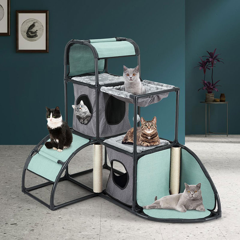 Cat Kitten Condo 120 x 110cm Scratching Post Tree - Image 3