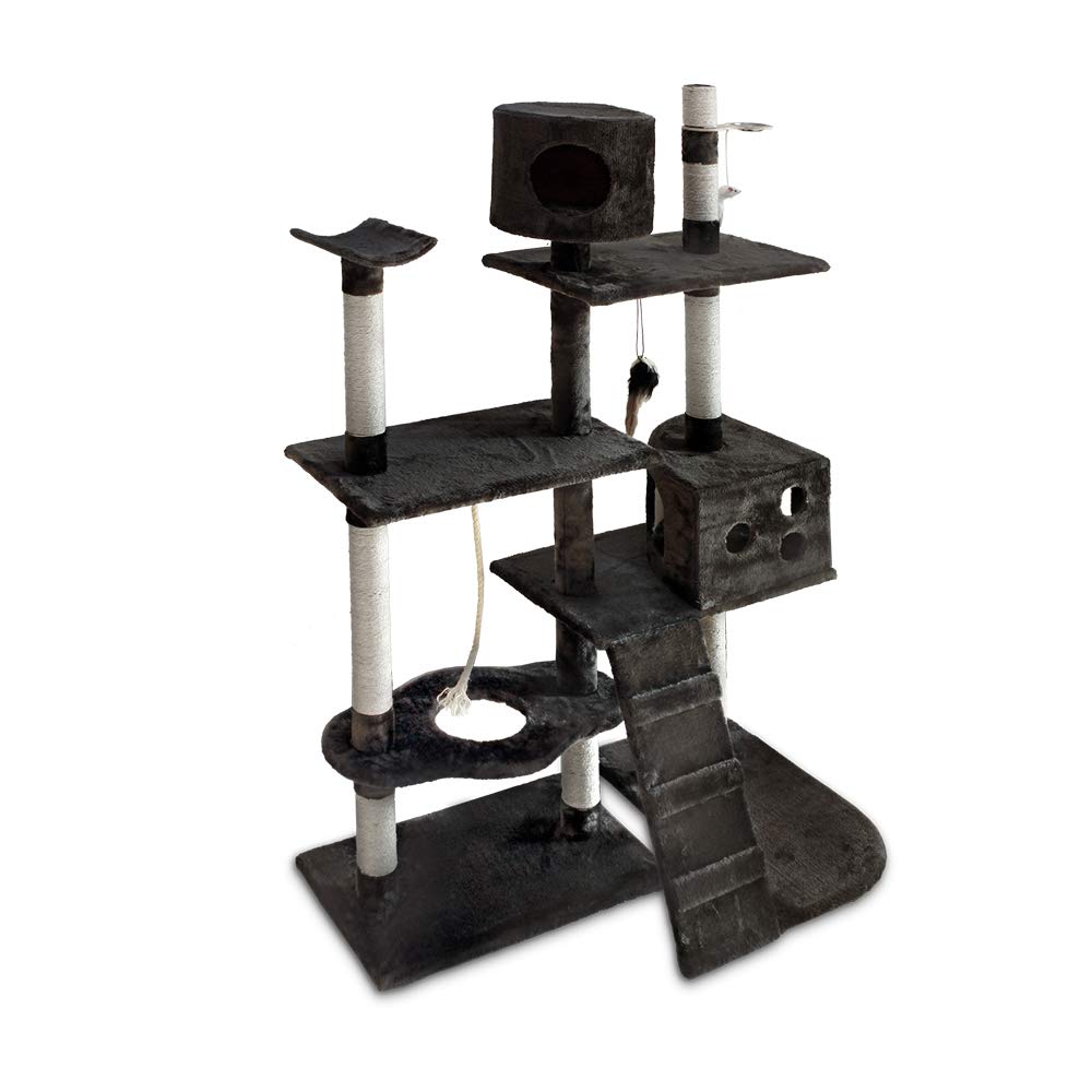 Cat Kitten Toy 170cm Scratching Tree Dark Grey