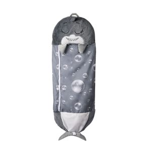 Childrens Sleeping Bag Shark Grey