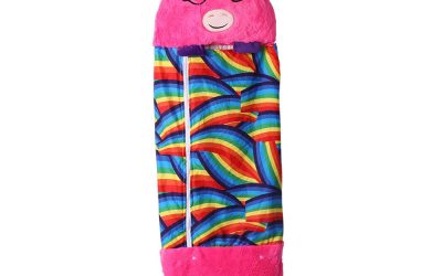 Childrens Sleeping Bag Unicorn Rainbow