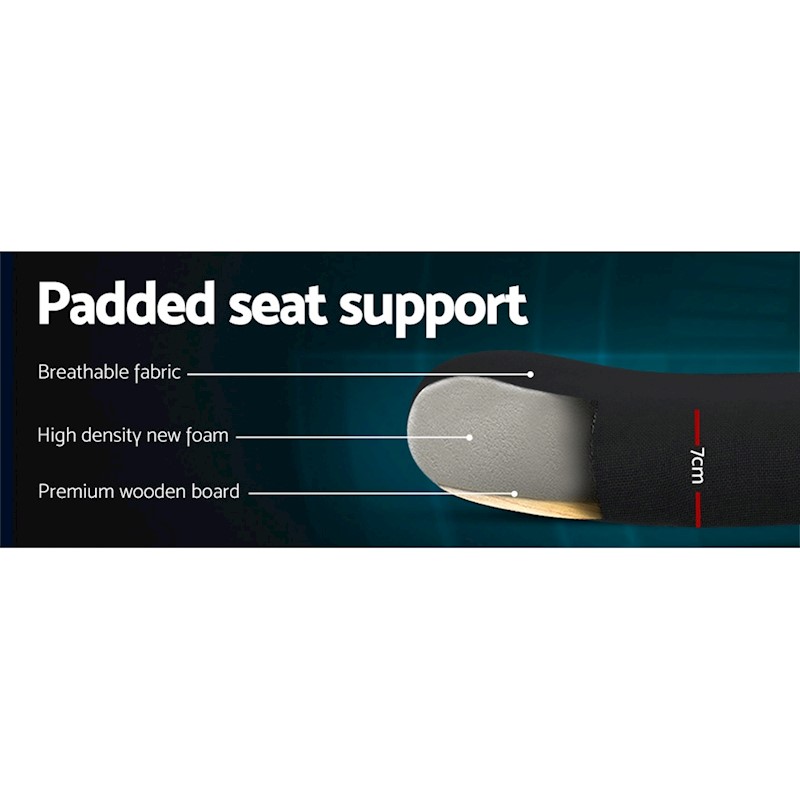 Drafting Chair Black - Image 6