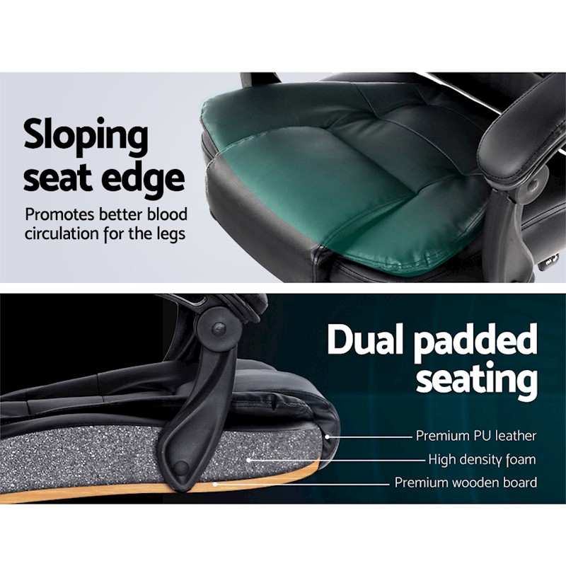 Executive Massage Office Chair Black - Image 7