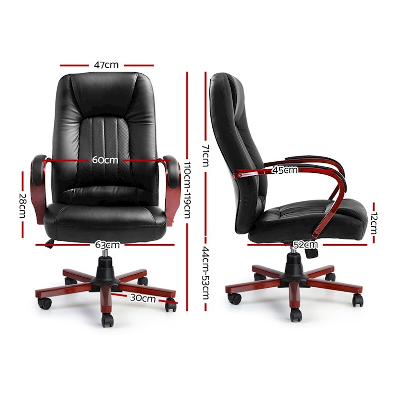 Executive Office Chair Redwood Style 2 - Image 2