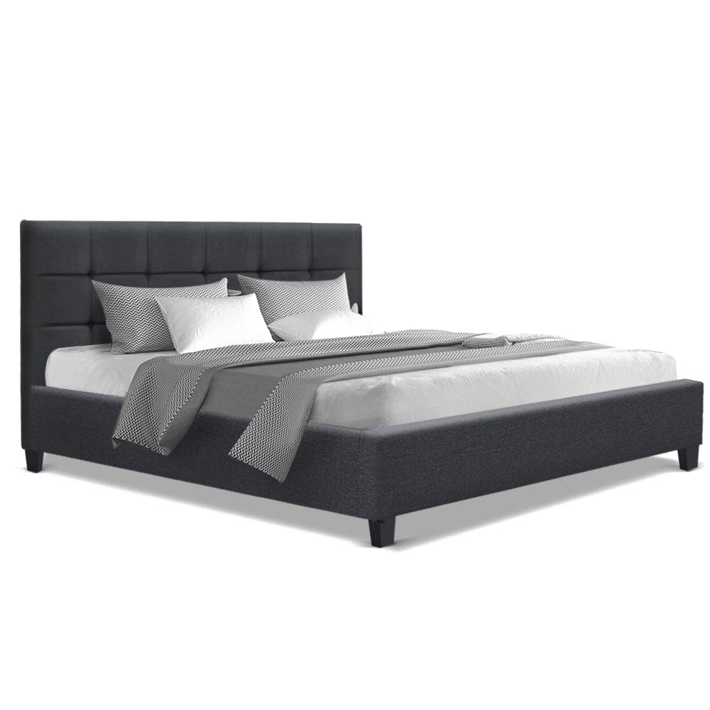 Fabric Bed Frame Soho Charcoal