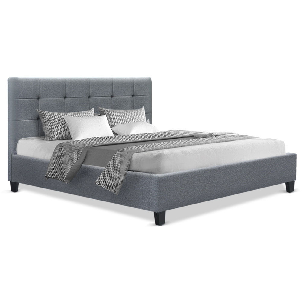 Fabric Bed Frame Soho Grey
