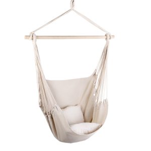 Hammock Swing Chair Boho Cream