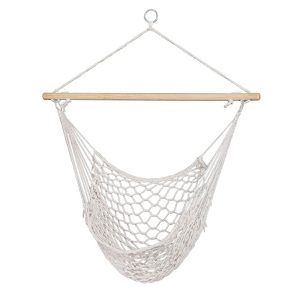 Hammock Swing Chair Mesh Cream
