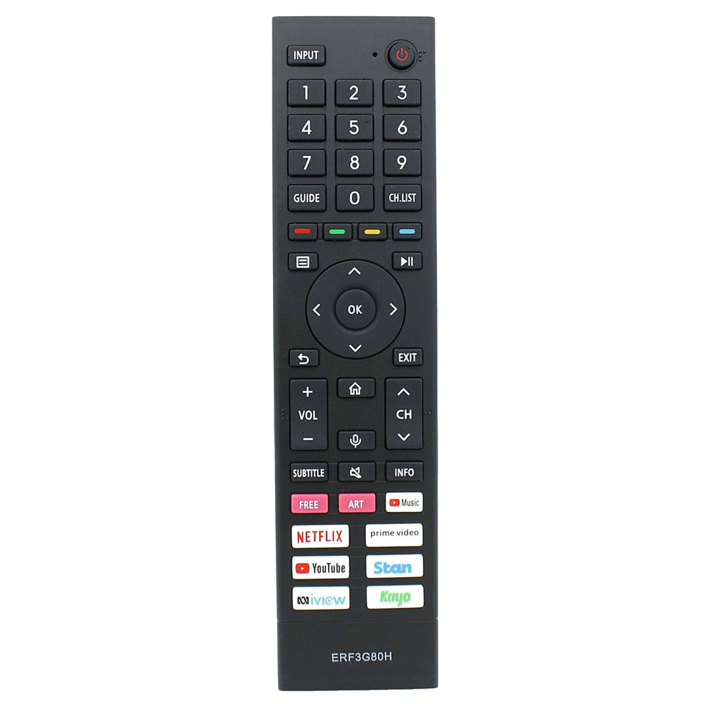 Hisense TV Remote Control ERF3G80H