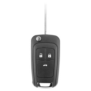 Holden 3 Button Flip Shell Case Replacement with Uncut Key