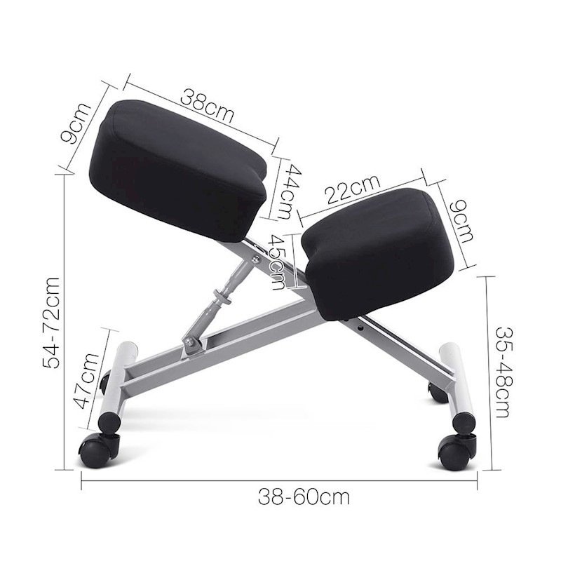 Kneeling Chair Grey - Image 2