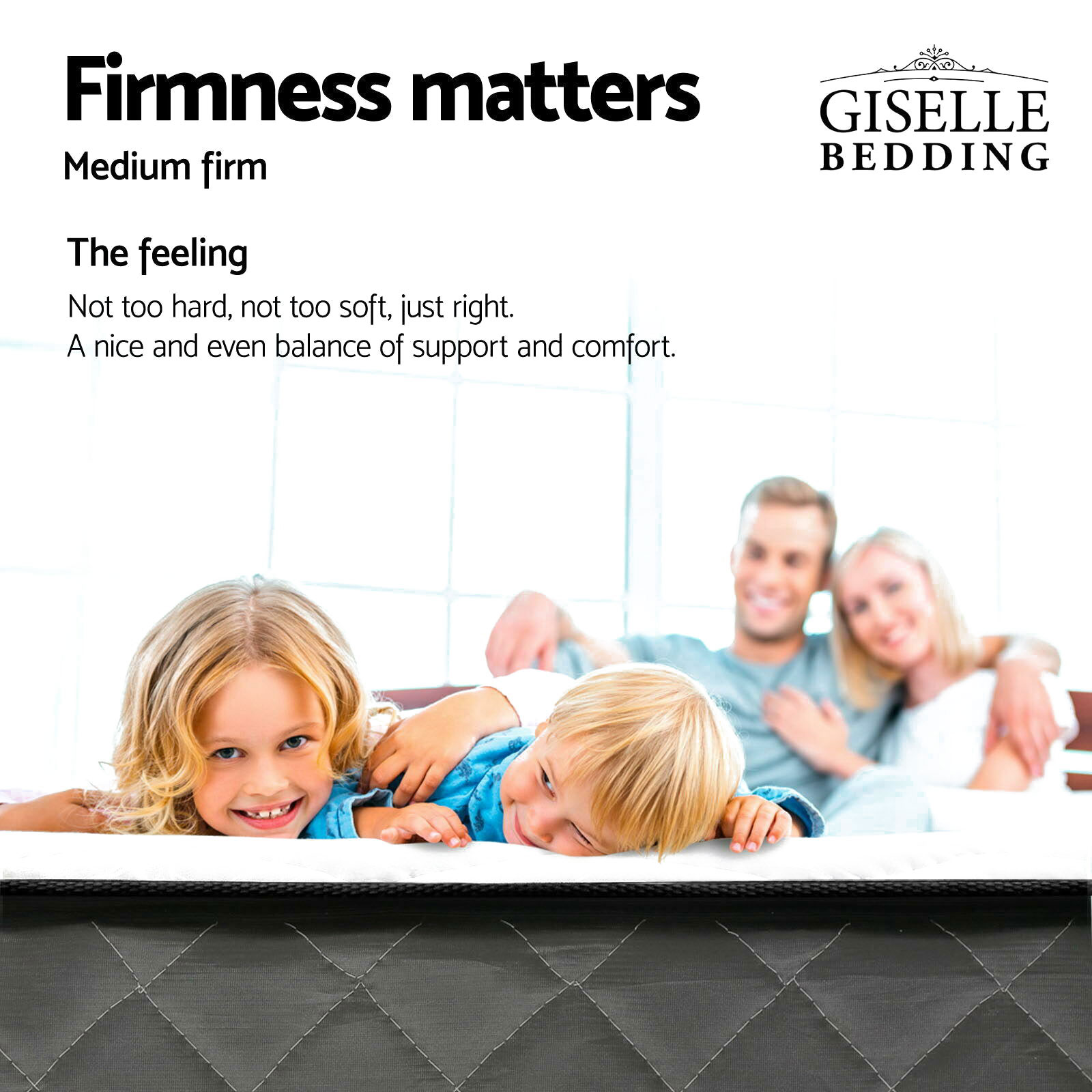 Mattress Bonnell Spring Foam 16cm Medium Firm - Image 10