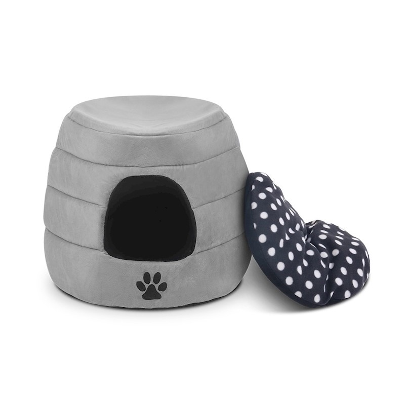 Pet Dog Cat Bed 2-in-1 Folding - Image 4
