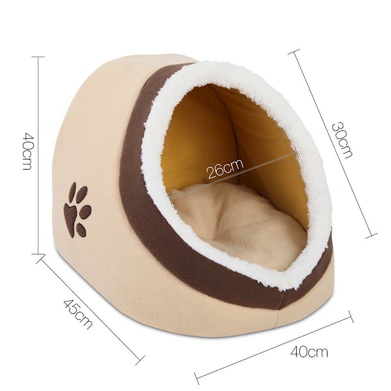 Pet Dog Cat Bed Igloo - Image 2