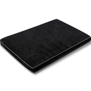 Pet Dog Cat Bed Mattress Suede Black