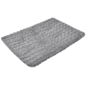 Pet Dog Cat Bed Plush Velvet Grey