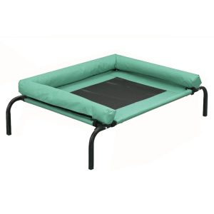 Pet Dog Cat Bed Trampoline Hammock Green