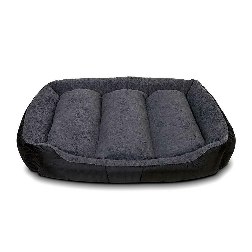 Pet Dog Cat Bed Warm Fleece Deluxe - Image 2