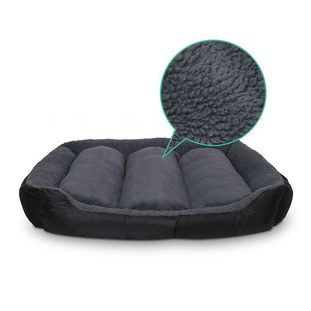 Pet Dog Cat Bed Warm Fleece Deluxe - Image 3