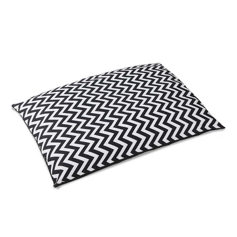 Pet Dog Cat Mattress Canvas Black & White