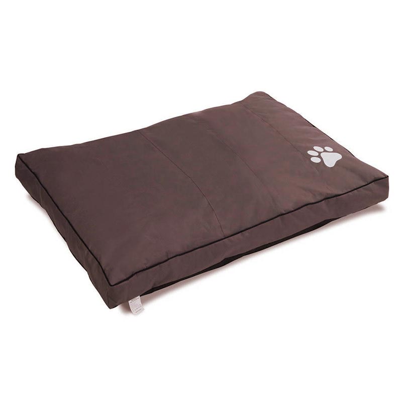Pet Dog Cat Mattress Canvas Brown