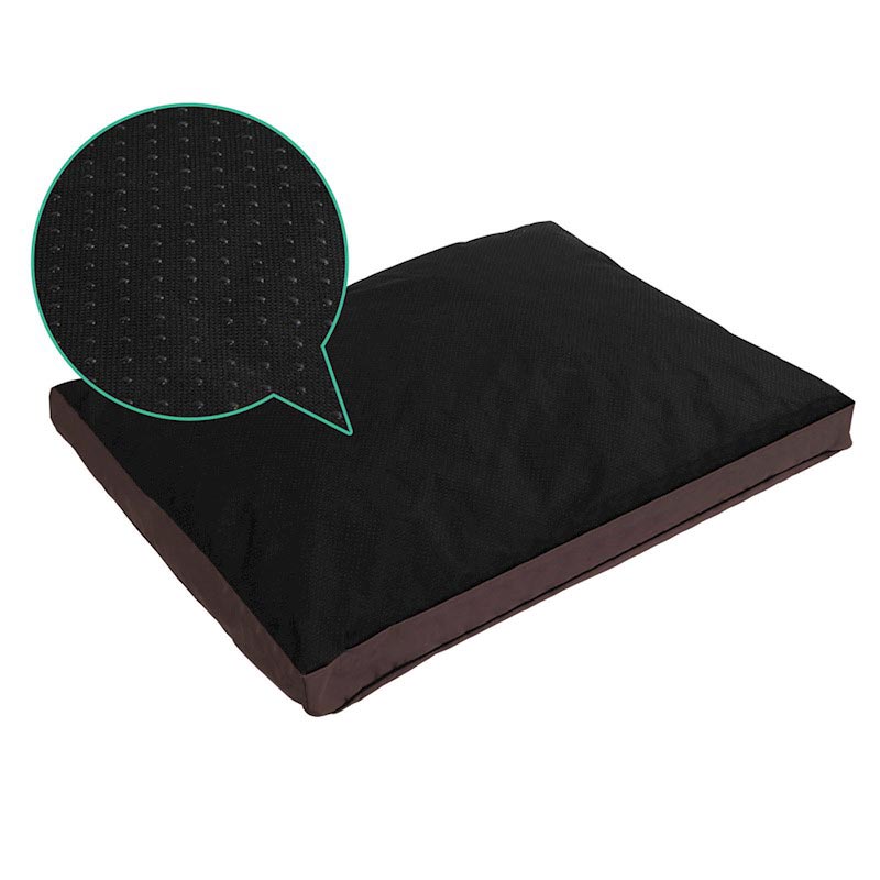 Pet Dog Cat Mattress Canvas Brown - Image 3