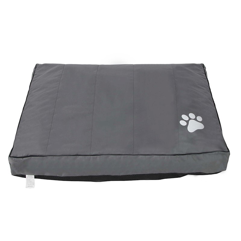 Pet Dog Cat Mattress Canvas Grey - Image 2