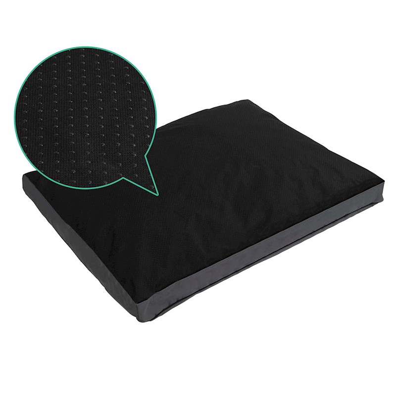 Pet Dog Cat Mattress Canvas Grey - Image 5