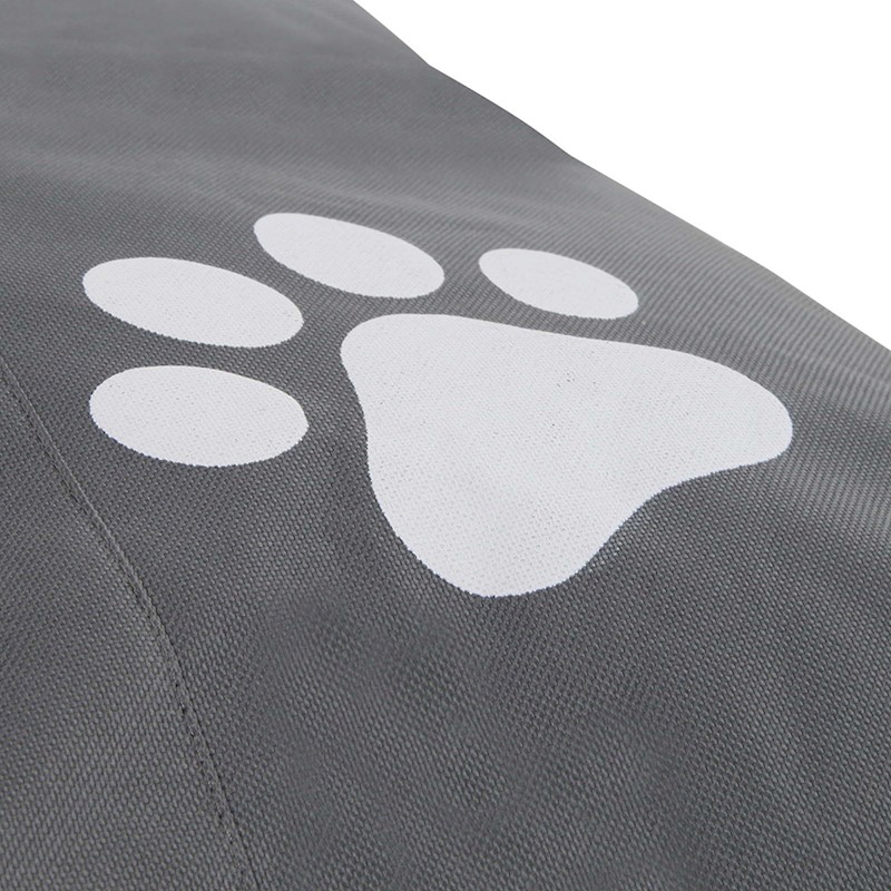 Pet Dog Cat Mattress Canvas Grey - Image 6