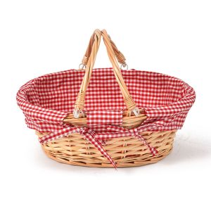 Picnic Basket Wicker Hamper Deluxe