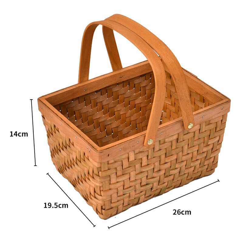 Picnic Basket Wicker Hamper Deluxe Style 3 - Image 2