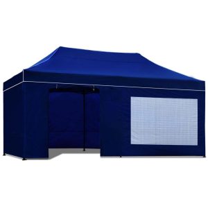 Pop Up Gazebo 3 x 6m Blue