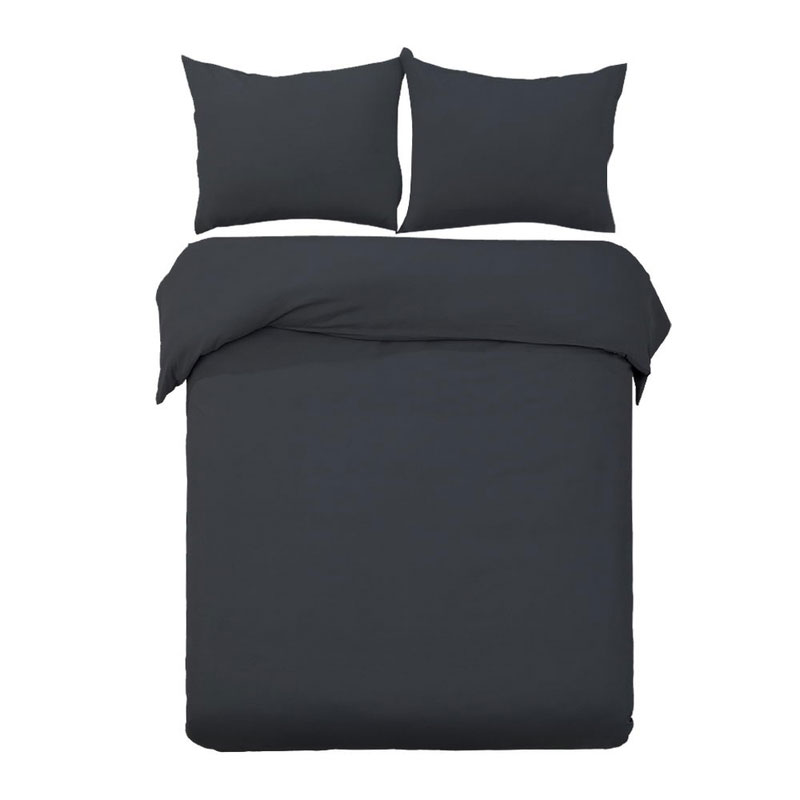 Quilt Cover Set 1000TC Classic Black