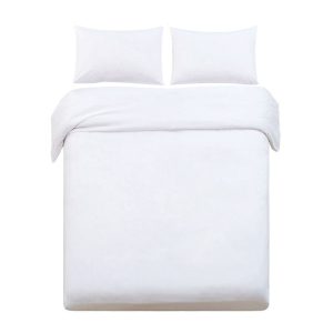 Quilt Cover Set 1000TC Classic White