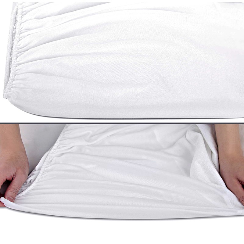Quilted Cotton Mattress Protector Single - Image 4
