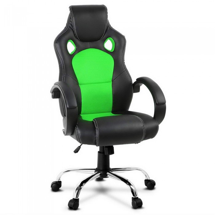 Racer Office Chair Maverick Black & Green