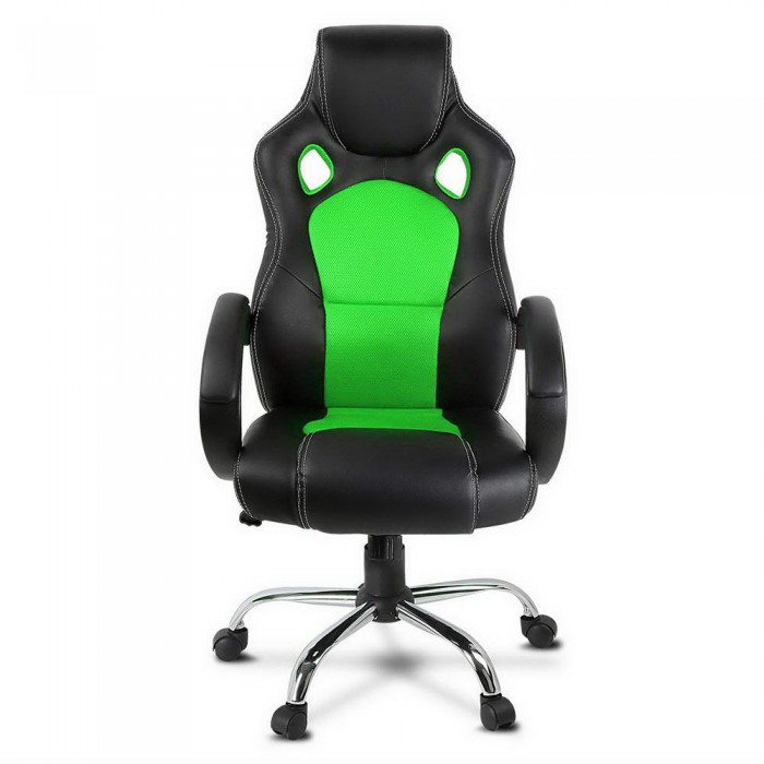 Racer Office Chair Maverick Black & Green - Image 3