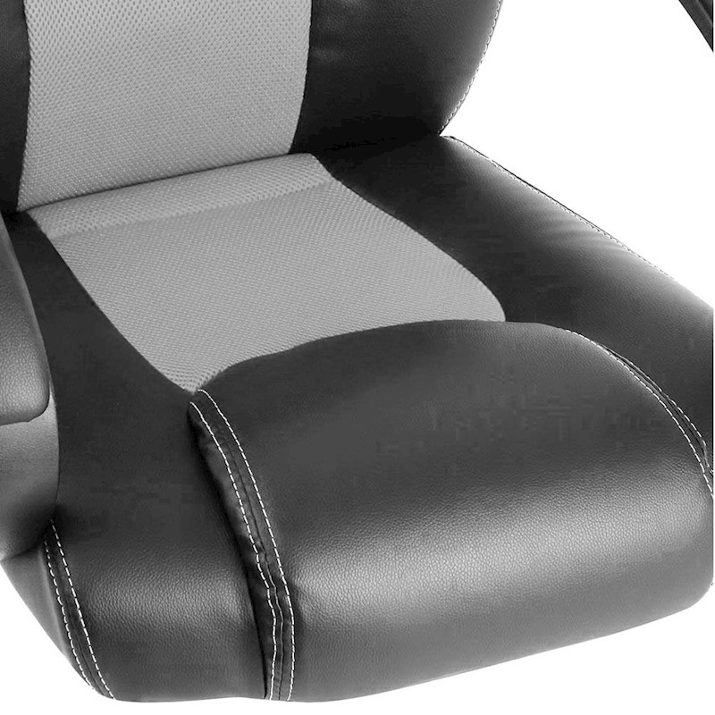 Racer Office Chair Maverick Black & Grey - Image 8