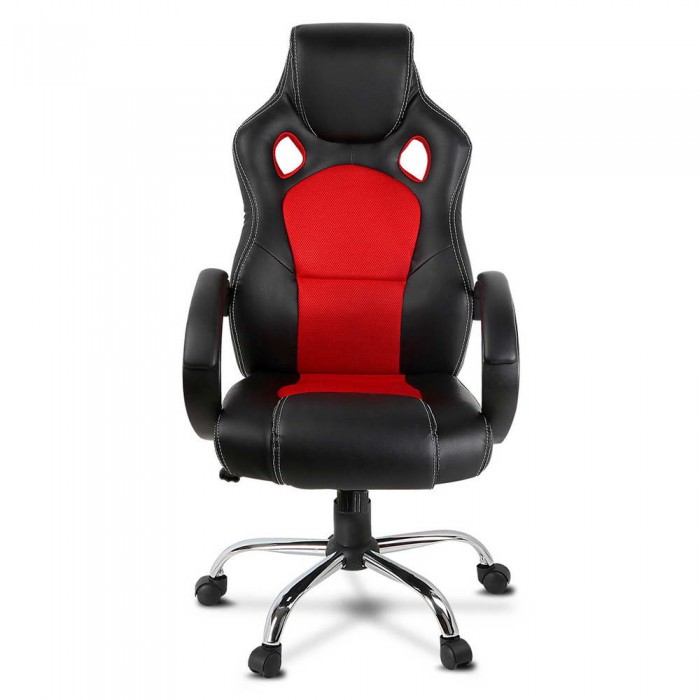 Racer Office Chair Maverick Black & Red - Image 3