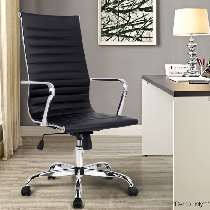 Replica Eames High Back Office Chair Black - Image 6