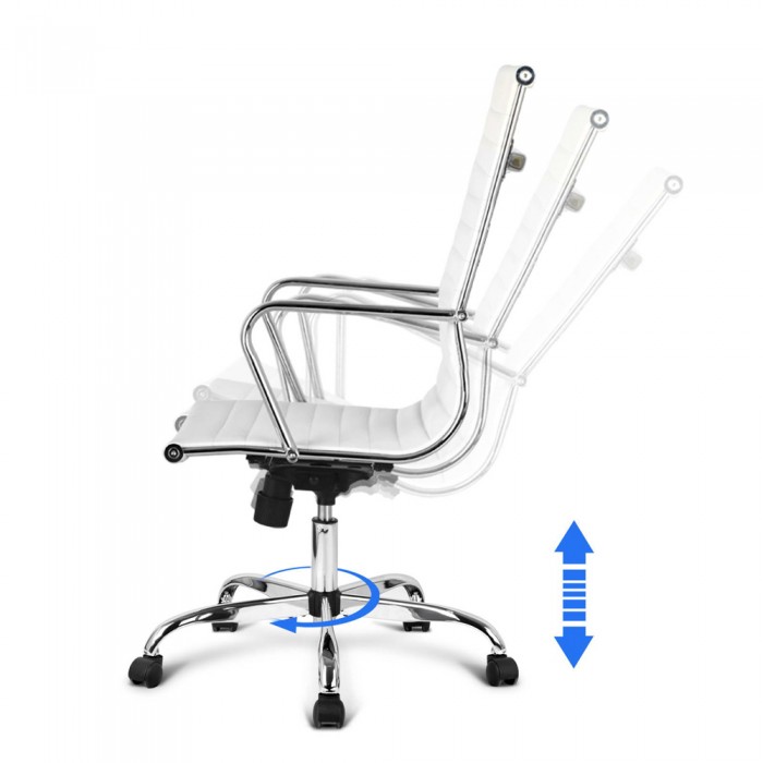 Replica Eames High Back Office Chair White - Image 4