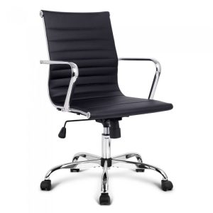 Replica Eames Mid Back Office Chair Black