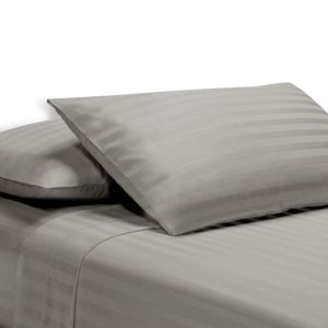 Sheet Set Luxury 1000TC Microfibre Cotton Satin Beige