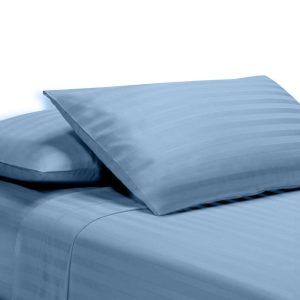Sheet Set Luxury 1000TC Microfibre Cotton Satin Ocean