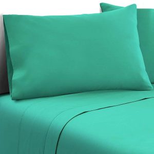 Sheet Set Luxury Microfibre Classic Aqua